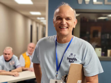 Lions Club motto We Serve